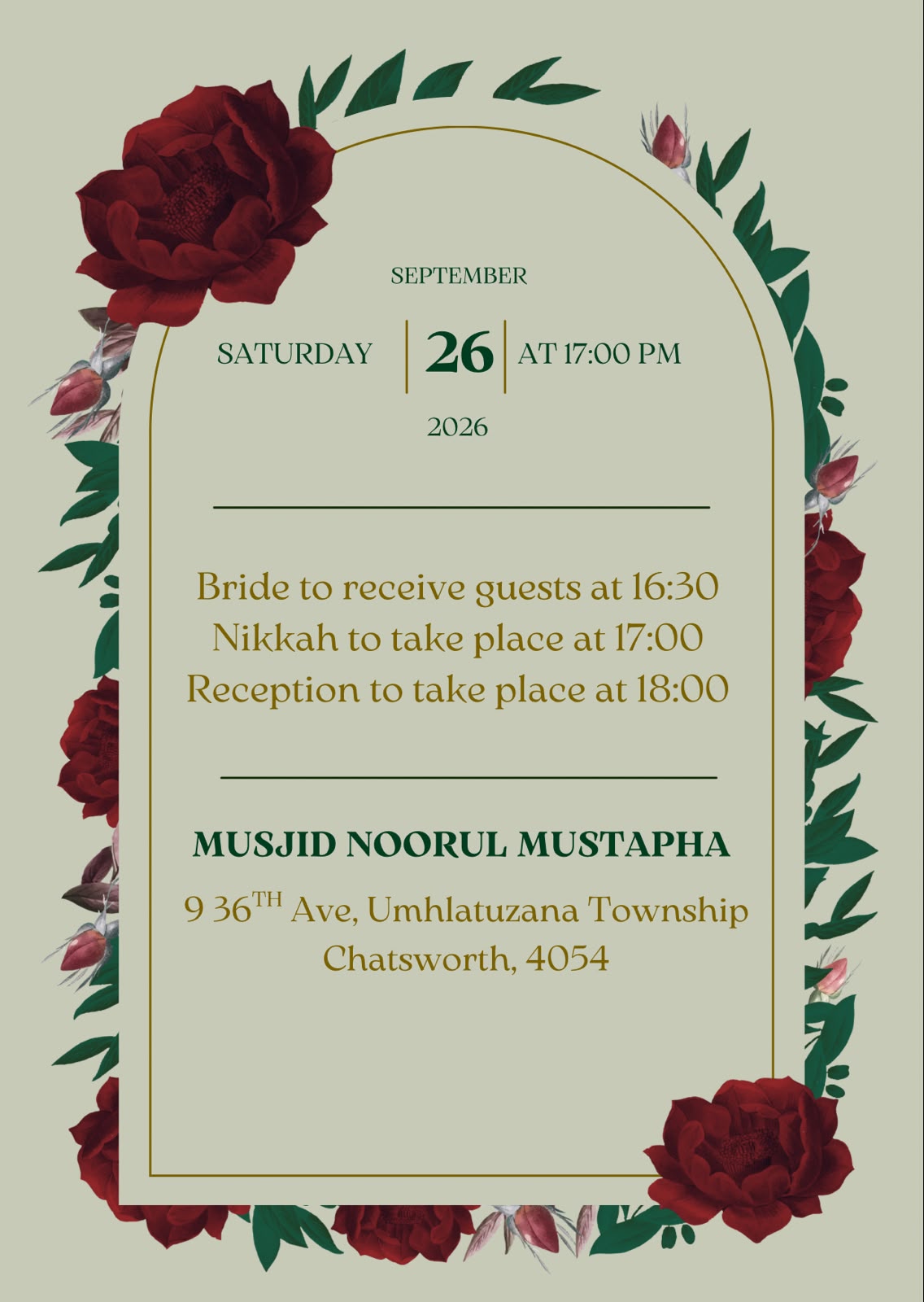 Wedding Invitation